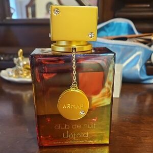 Club de Nuit Untold Perfume - Gold and Red